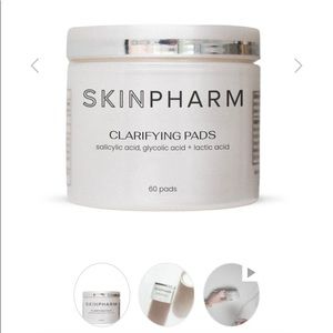 SKINPHARM clarifying pads/toner.